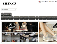 Tablet Screenshot of cidly.cz